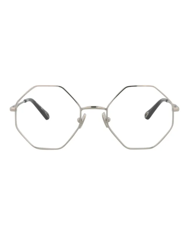 Chloé Square-Frame Metal Optical Frames made by Chloe