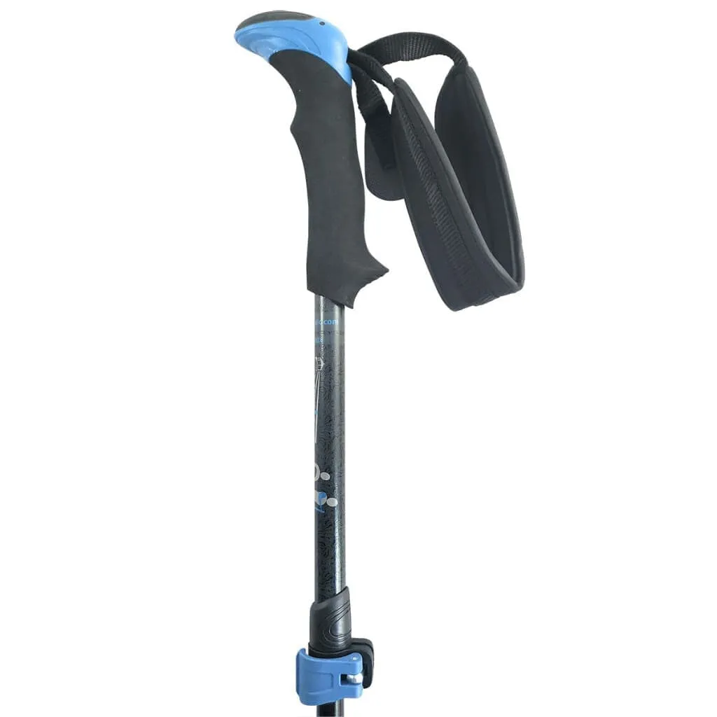 Travel Folding Walking & Hiking Poles - 13.5 in with Rubber Feet, Baskets, and Bag - Available in 3 Sizes and Choice of Grips sold by Zulily product image thumbnail 5