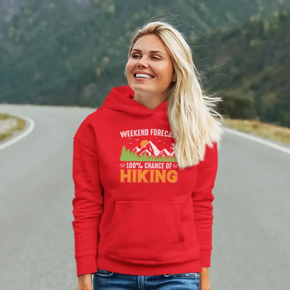 Weekend Forecast 100% Hiking Unisex Hoodie sold by Zulily product image thumbnail 5