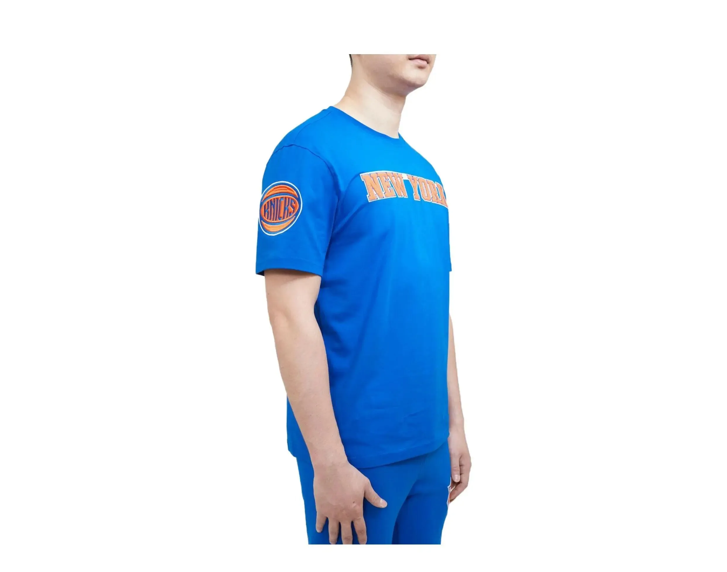 Pro Standard New York Knicks Classic Chenille Men T‑Shirt Blue sold by Zulily product image thumbnail 3