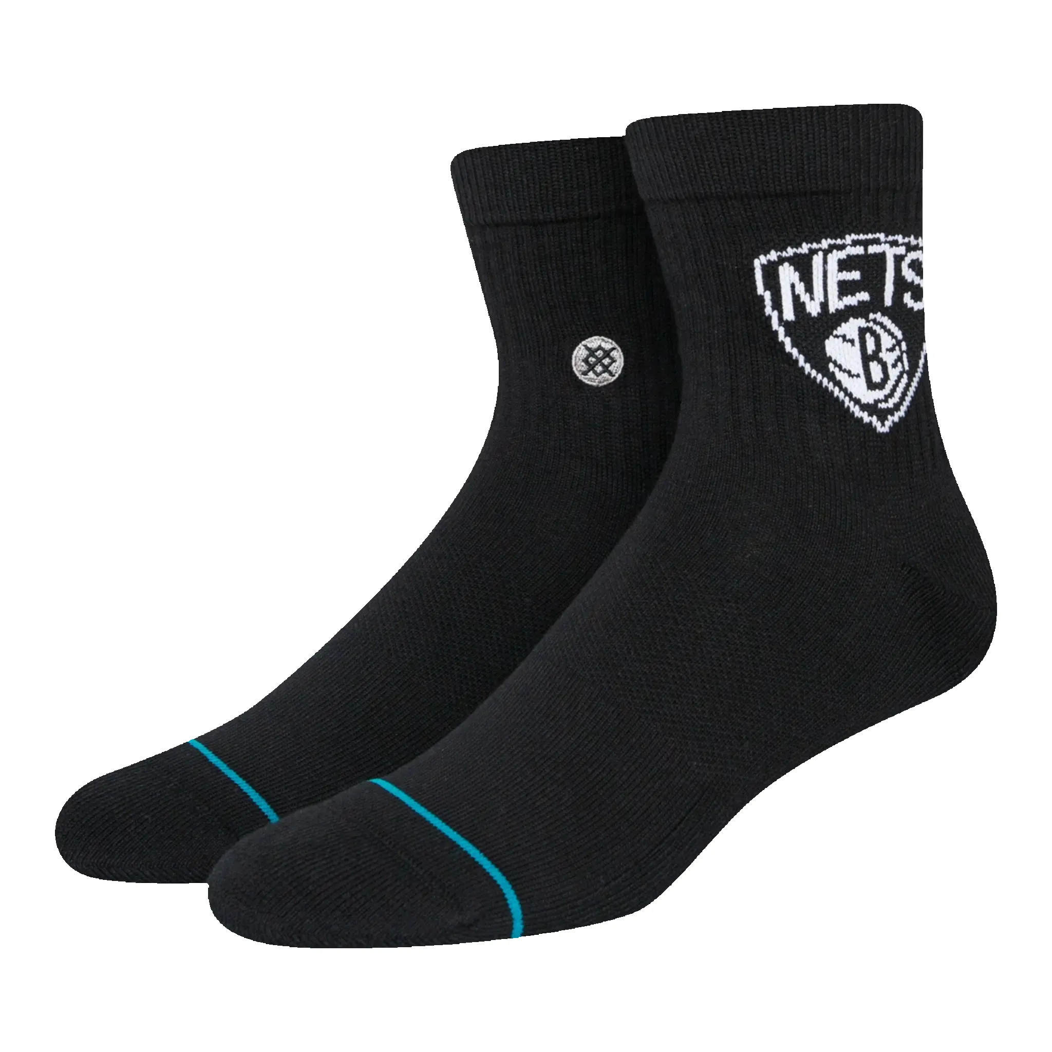 Stance Brooklyn Nets Quarter Men Ankle Socks Black sold by Zulily