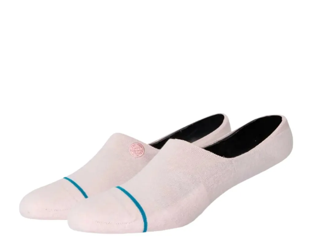 Stance Icon Classic No Show Socks Pink made by Stance