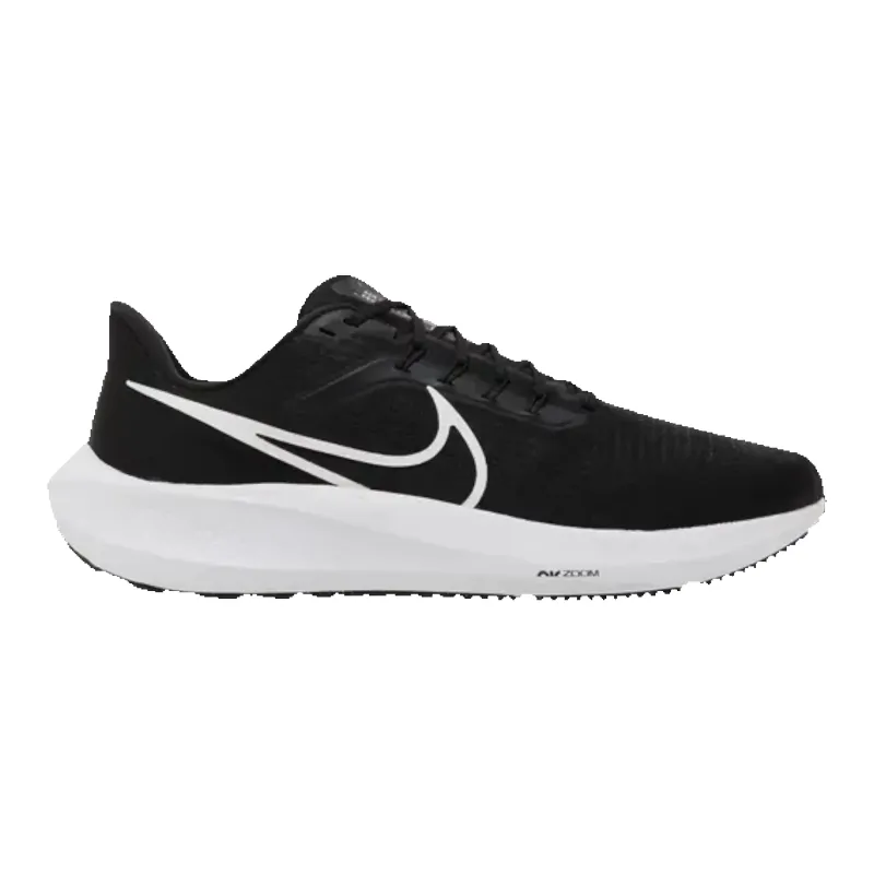 Nike Air Zoom Pegasus 39 Women Running Sneakers Black White Dark Smoke Grey made by Nike