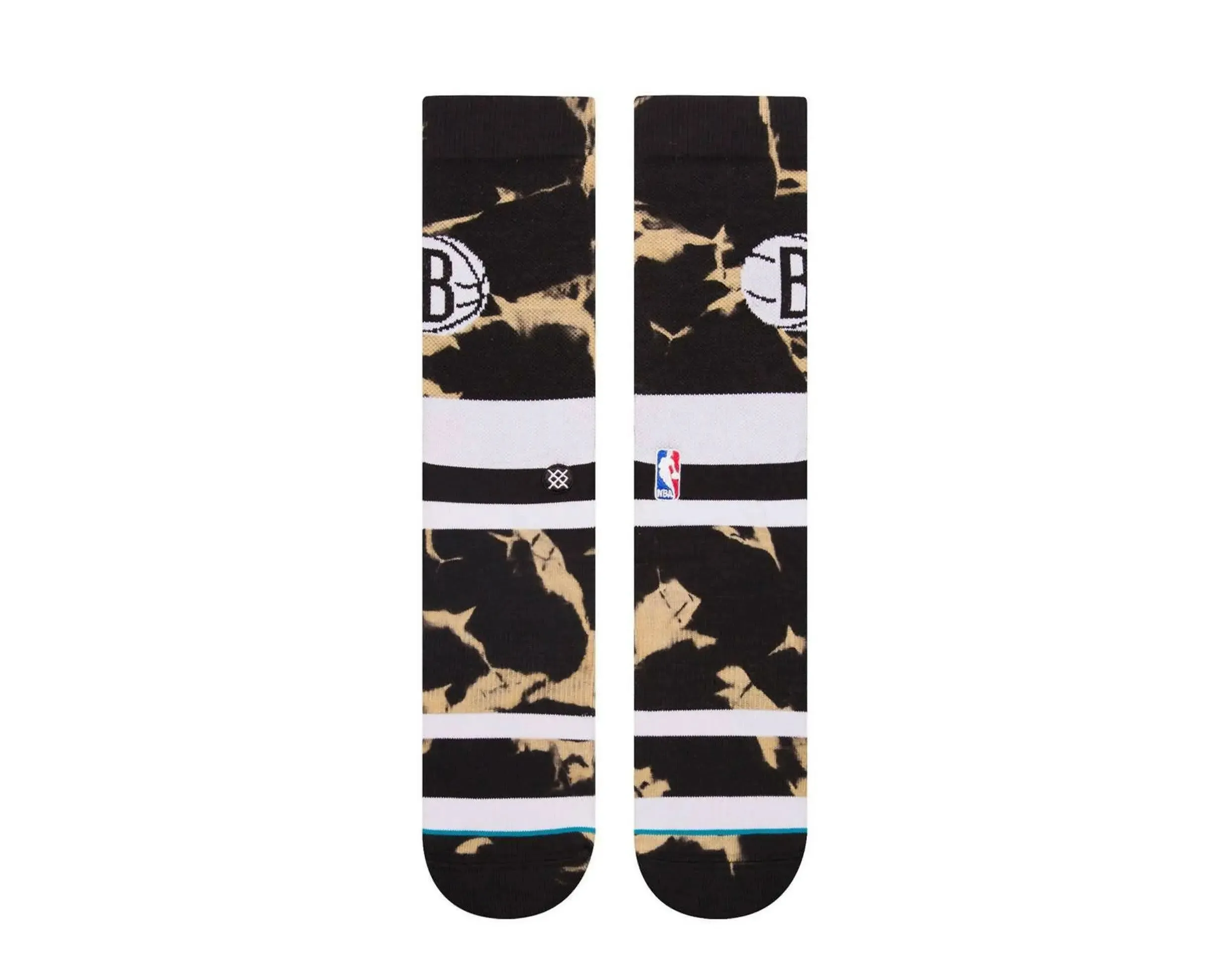 Stance Casual NBA Brooklyn Nets Acid Wash Men Crew Socks Black sold by Zulily product image thumbnail 2