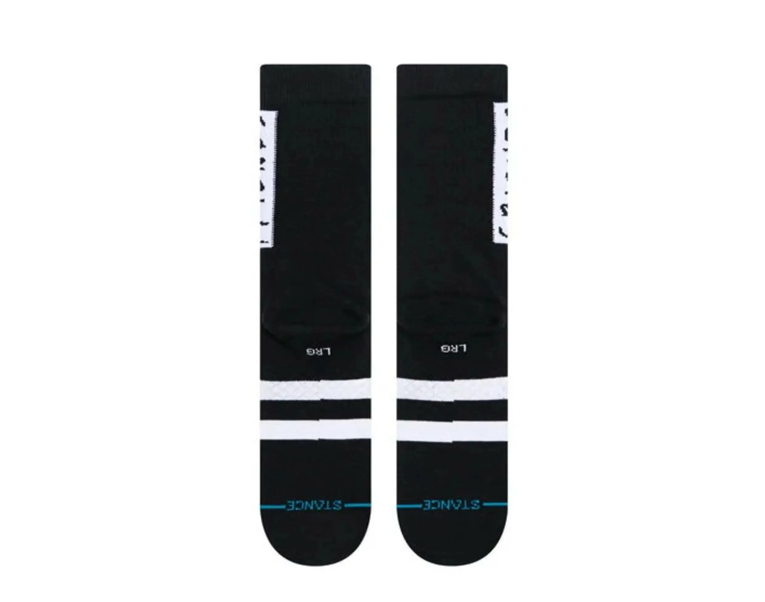 Stance The First One Friends Classic Crew Socks Black/White sold by Zulily product image thumbnail 3