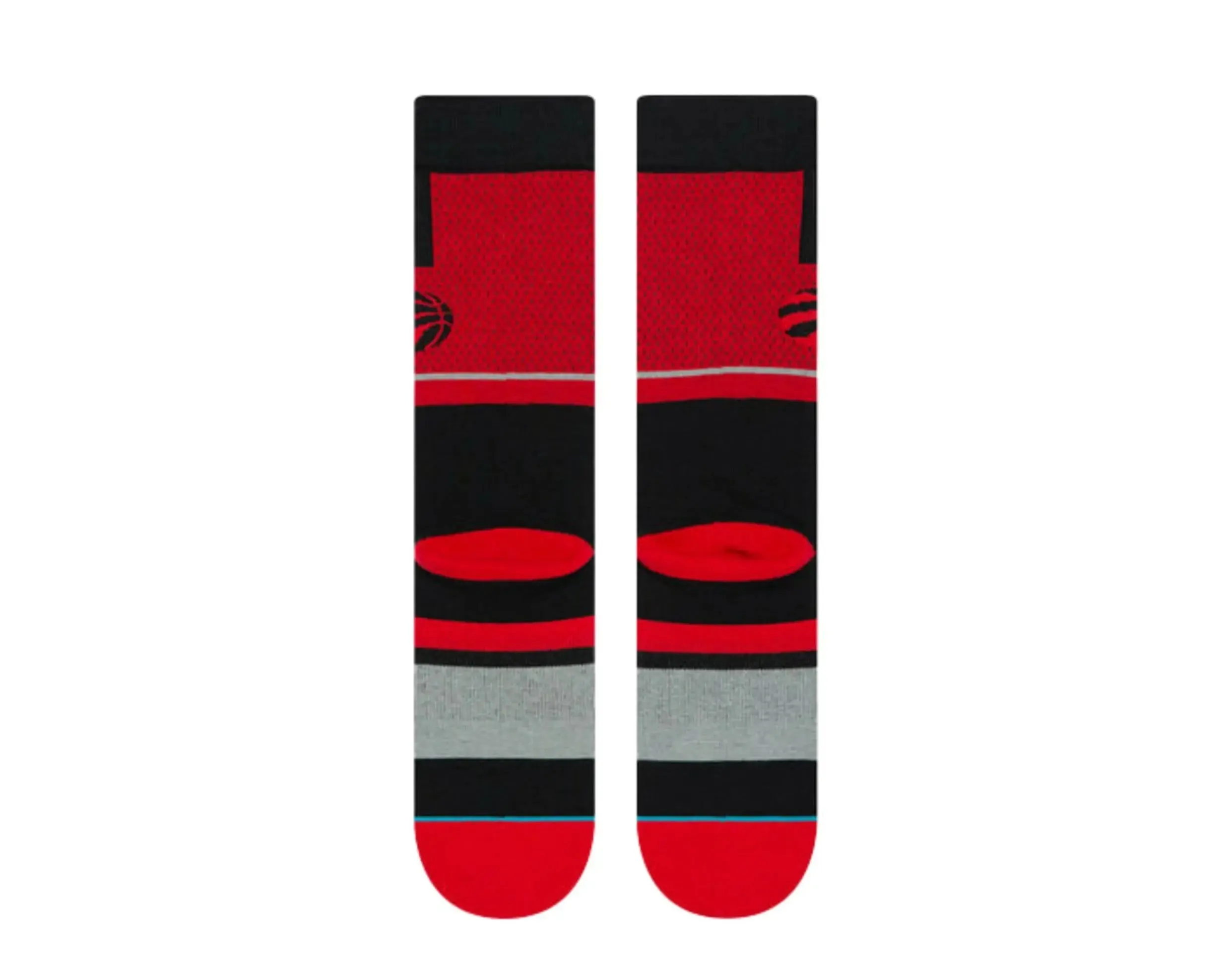 Stance Raptors Shortcut NBA Crew Socks Red/Black sold by Zulily product image thumbnail 3