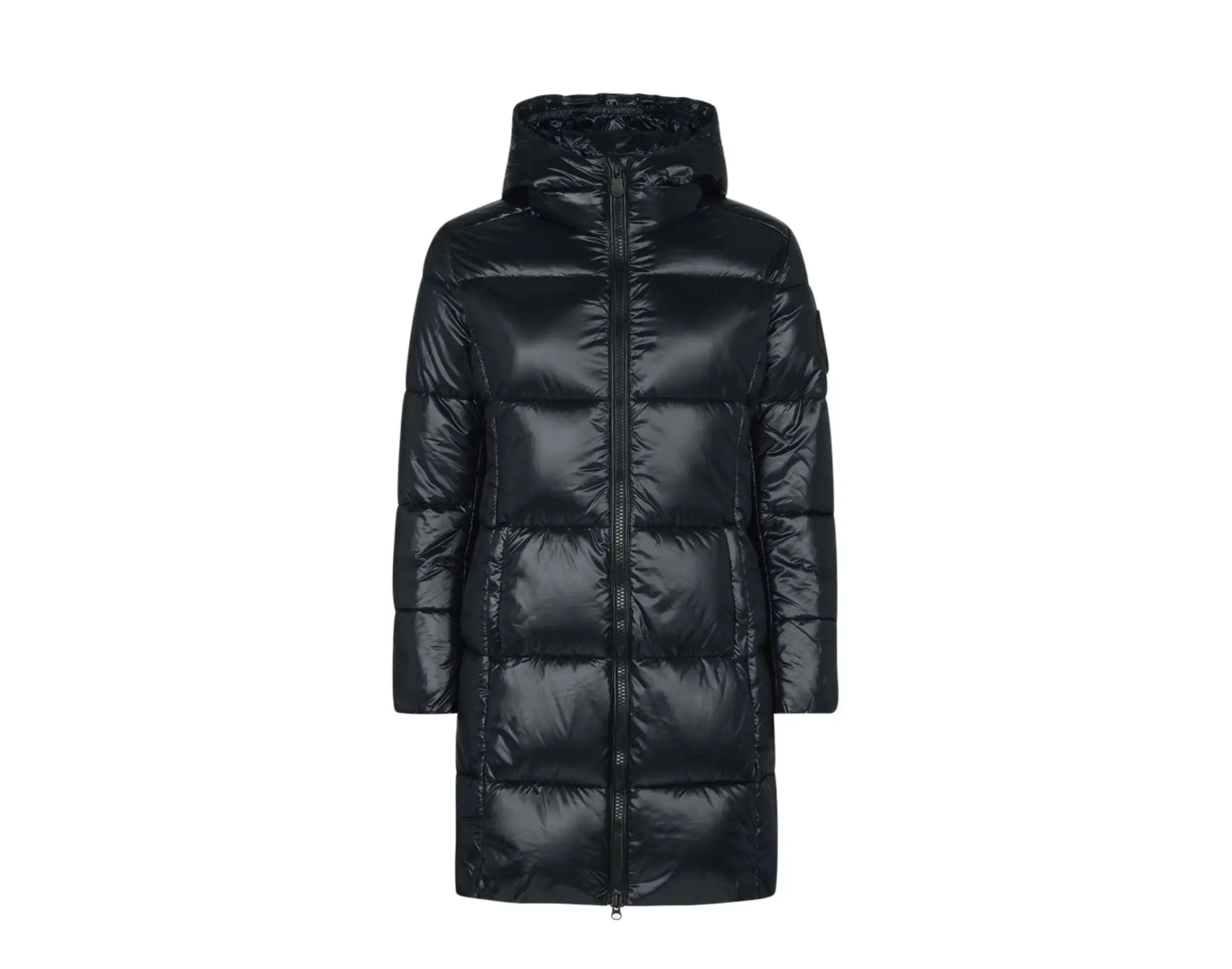 Save The Duck Luck Maxi-Quilted Hooded Women Coat Black sold by Zulily