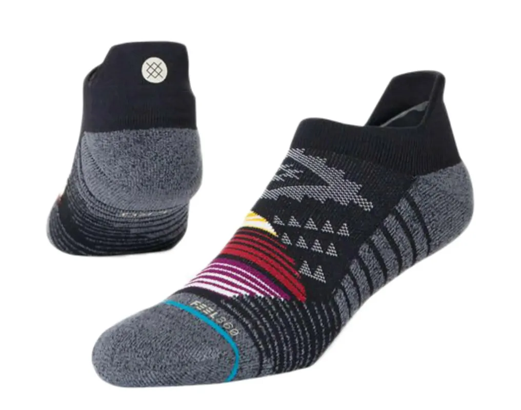 Stance Lazaro Tab Men Golf Ankle Socks Black/Multi made by Stance
