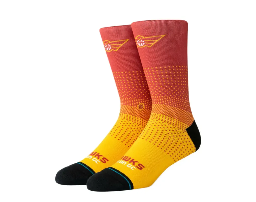 Stance NBA Atlanta Hawks Gaming Talon GC 2K Crew Socks Multi-Color made by Stance