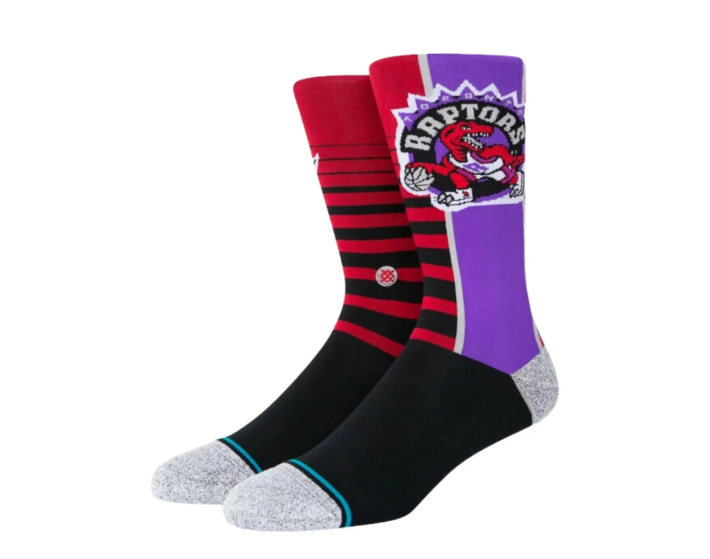 Stance Casual NBA Toronto Raptors Gradient Crew Socks Red sold by Zulily