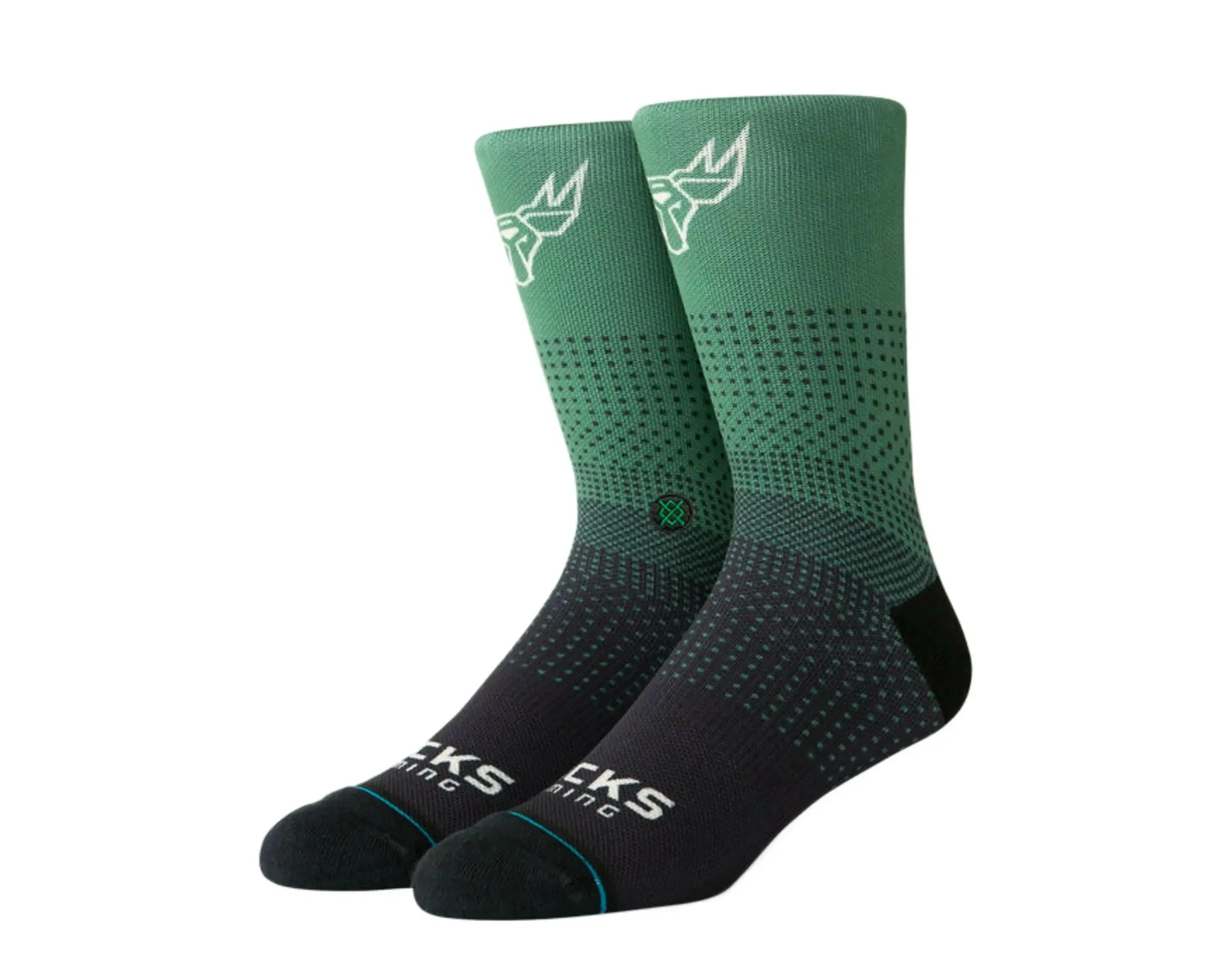 Stance Bucks Gaming 2K Crew Socks Green/Black sold by Zulily