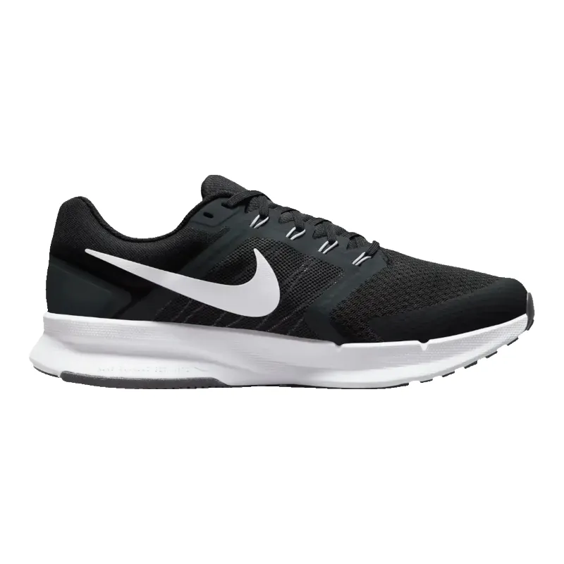 Nike Run Swift 3 Men Running Sneakers Black/White/Dark Smoke Grey made by Nike