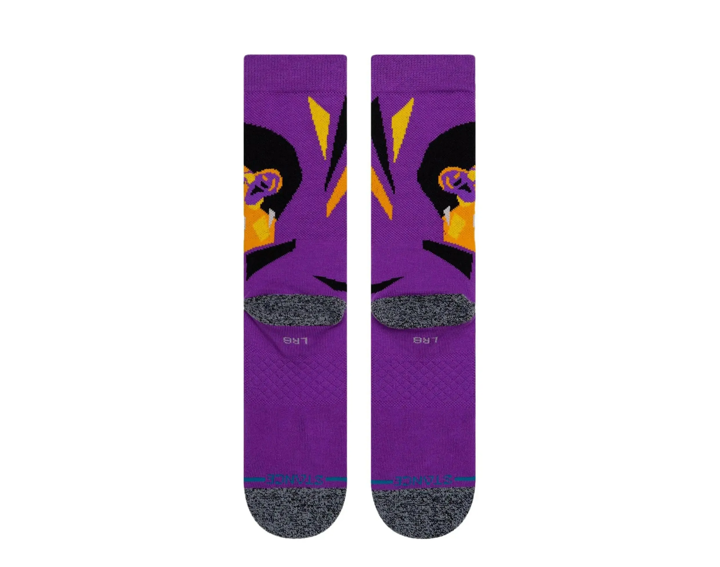 Stance Lebron James Profiler NBA Crew Socks Purple sold by Zulily product image thumbnail 3