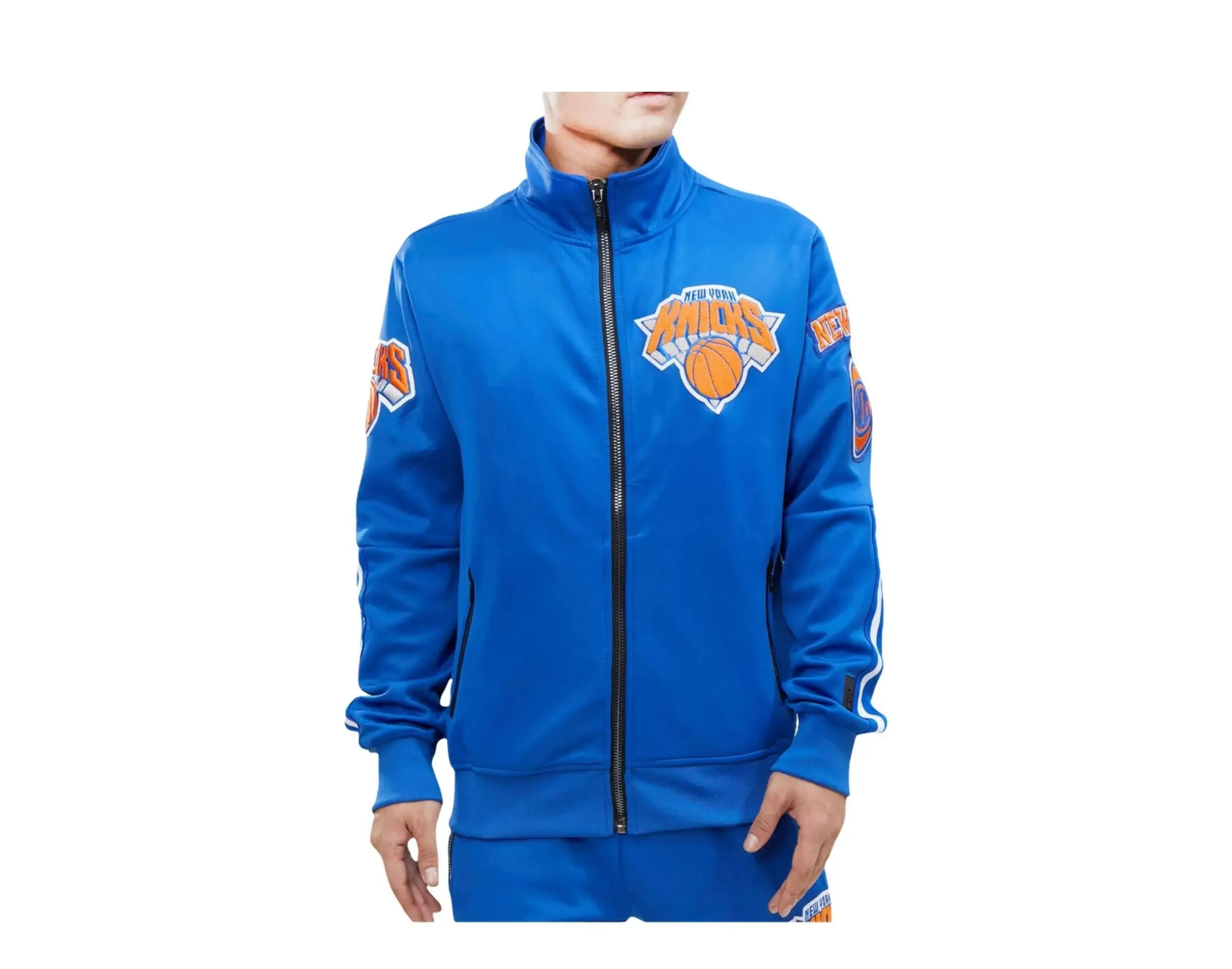 Pro Standard New York Knicks Men Track Jacket Royal Blue sold by Zulily product image thumbnail 2