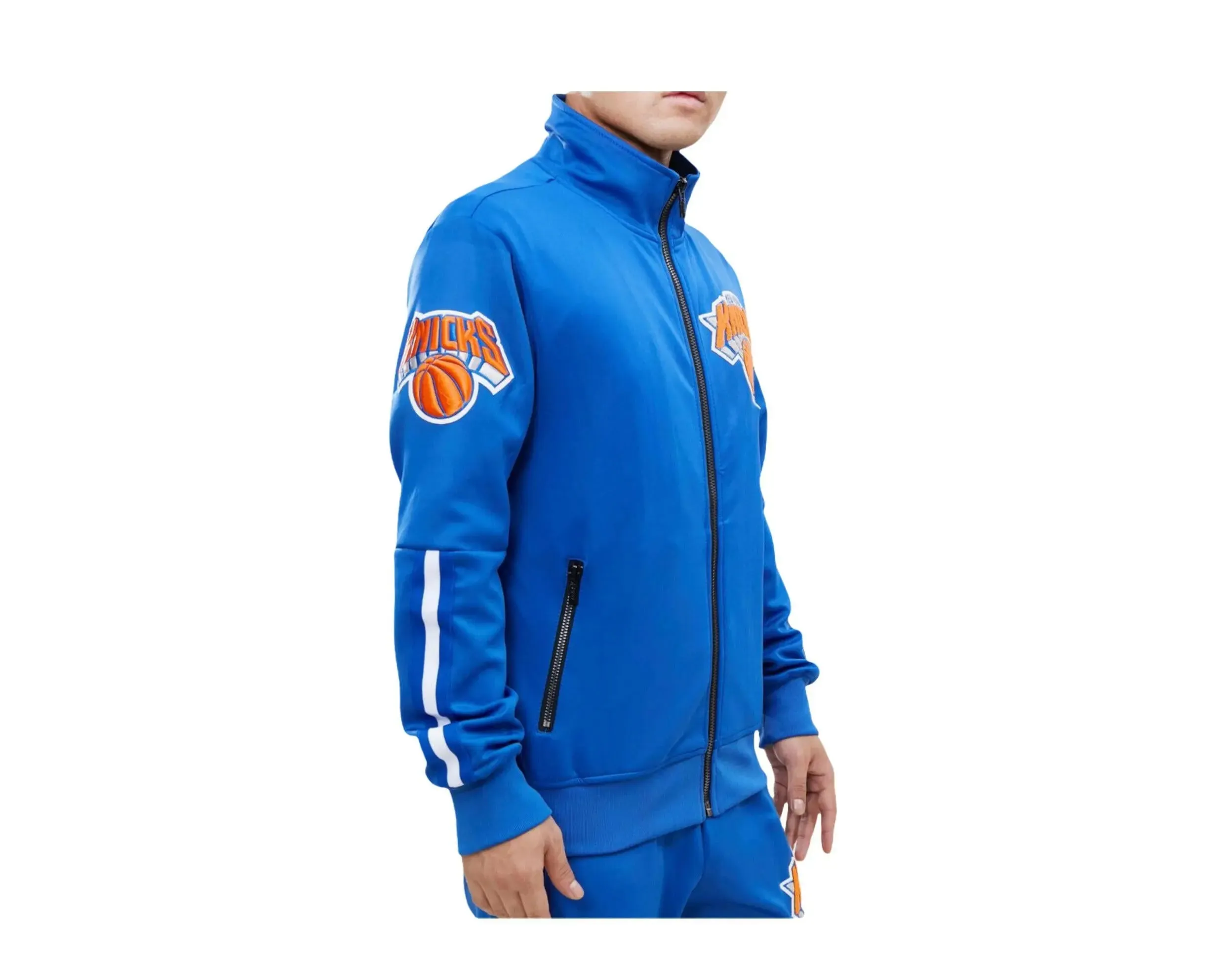 Pro Standard New York Knicks Men Track Jacket Royal Blue sold by Zulily product image thumbnail 3