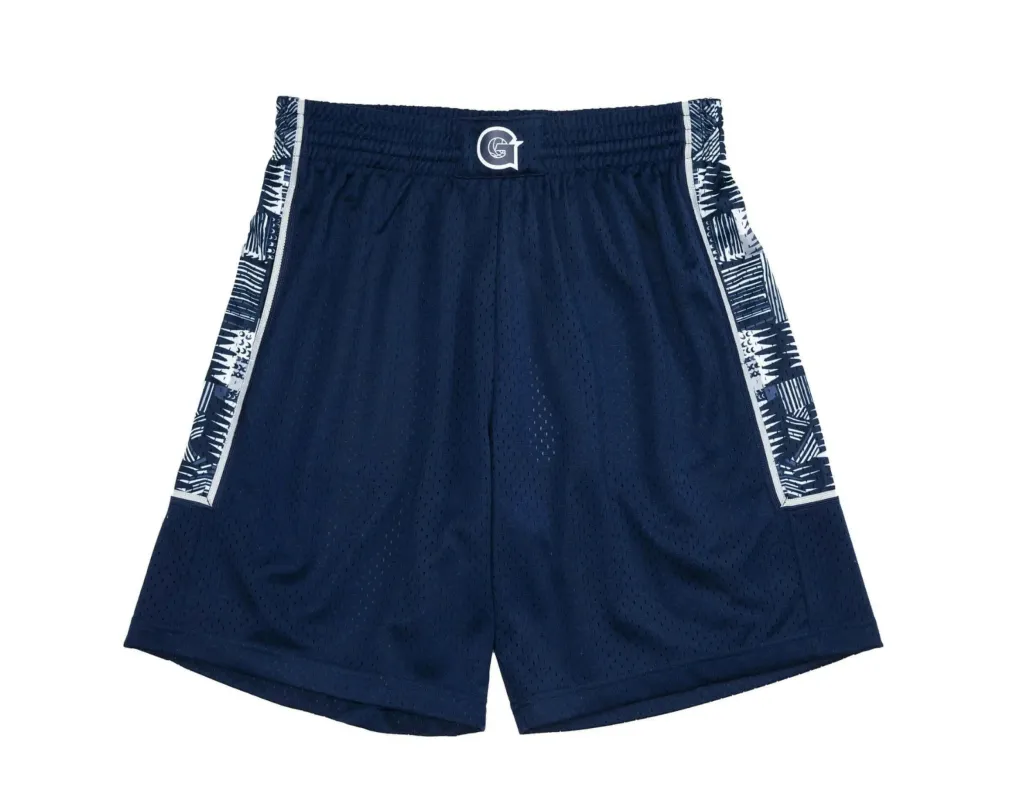 Mitchell & Ness Swingman Georgetown University 1995-96 Men Shorts Navy/White/Grey made by Mitchell & Ness