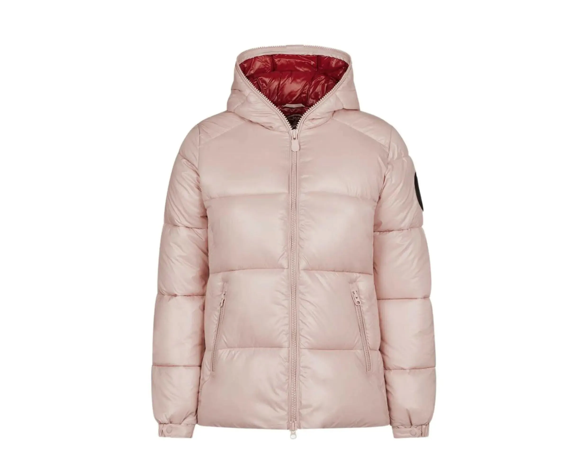 Save The Duck Luck Hooded Puffer Women Jacket Blush Pink sold by Zulily