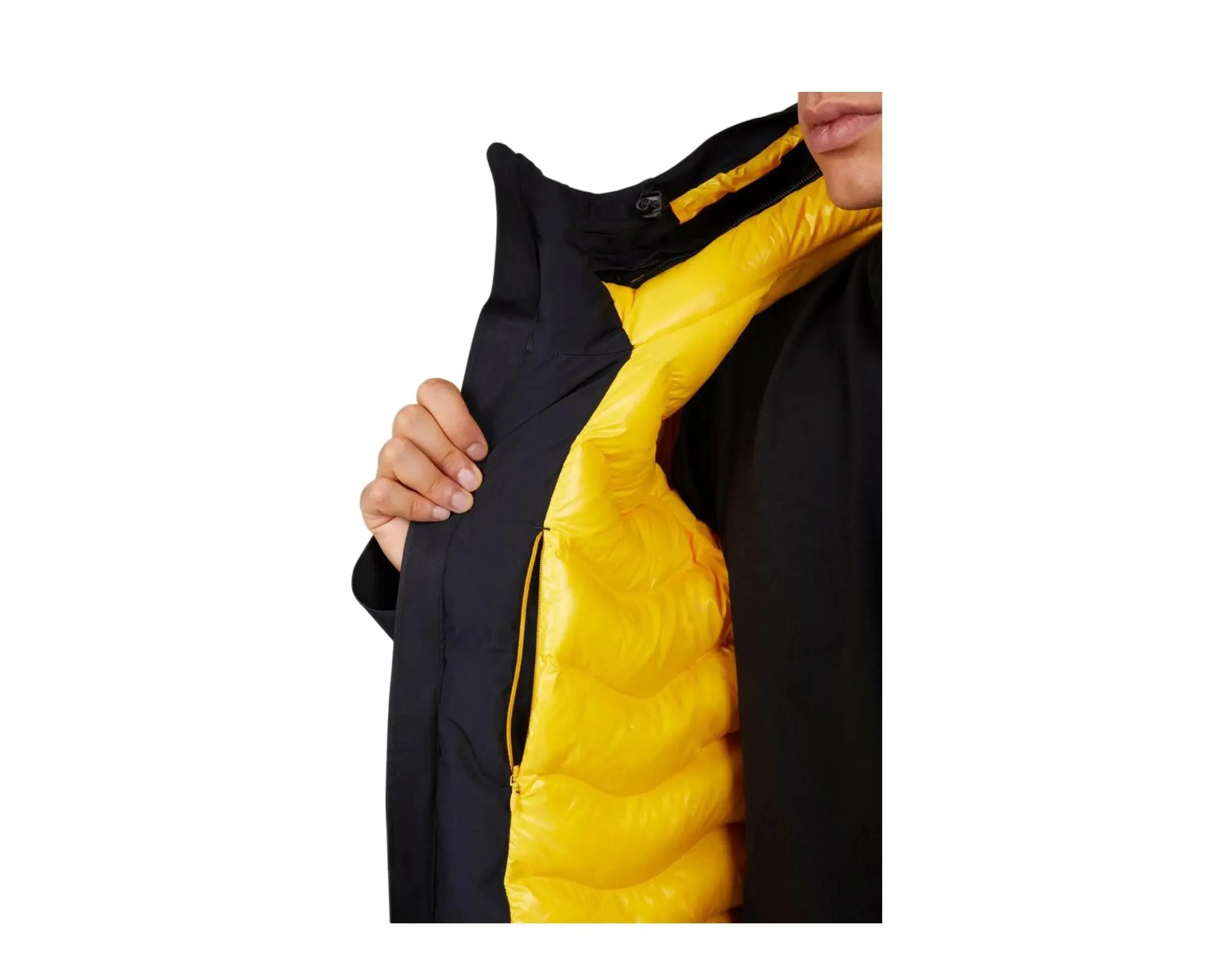 Save The Duck Hero Gore-Tex Hooded Men Coat Black/Black sold by Zulily product image thumbnail 4