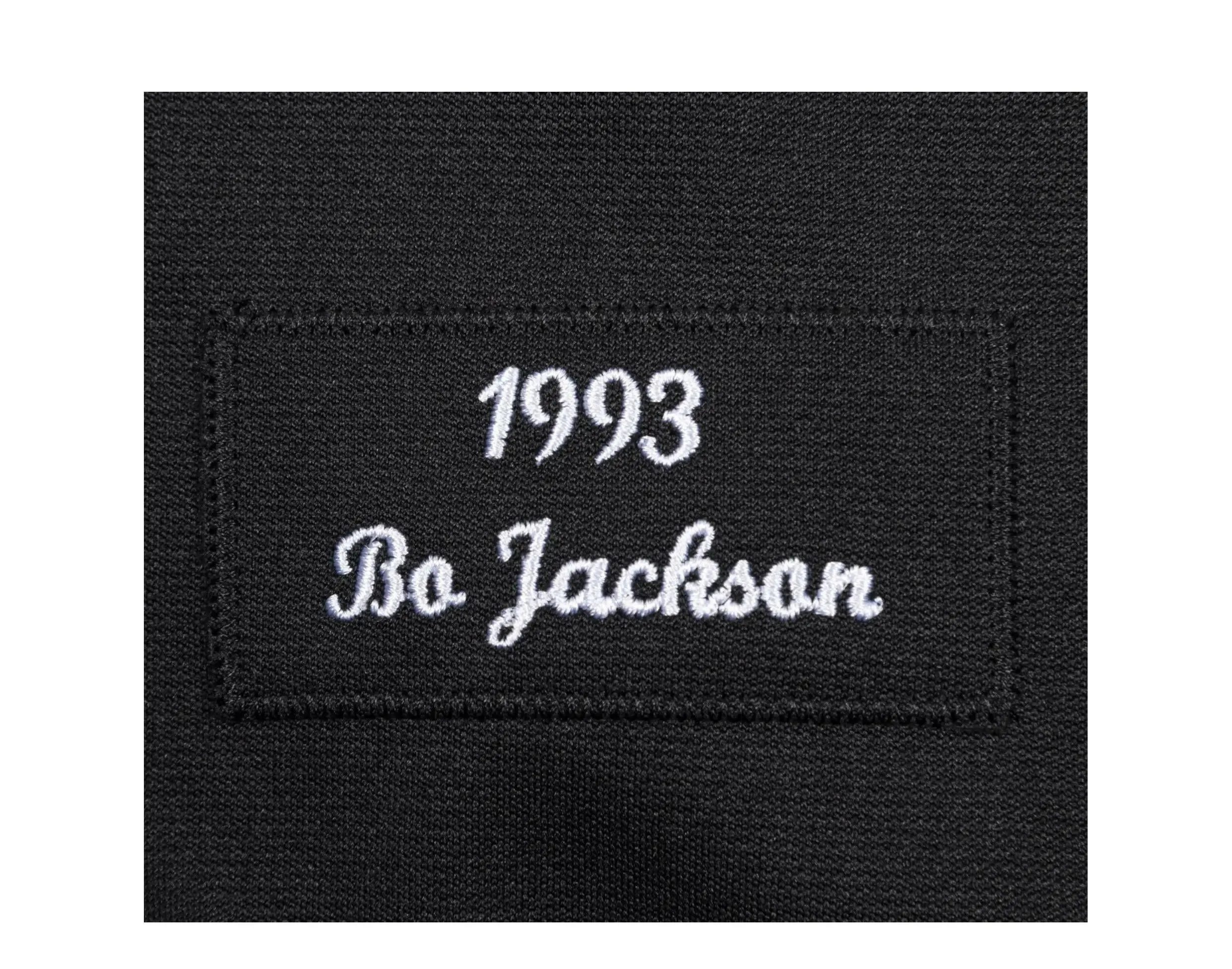 Mitchell & Ness Authentic Chicago White Sox 1993 Bo Jackson Men Jersey Black/White sold by Zulily product image thumbnail 3