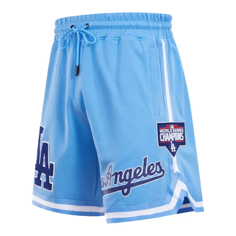 Pro Standard MLB Los Angeles Dodgers Pro Team Men Shorts University Blue made by Zulily