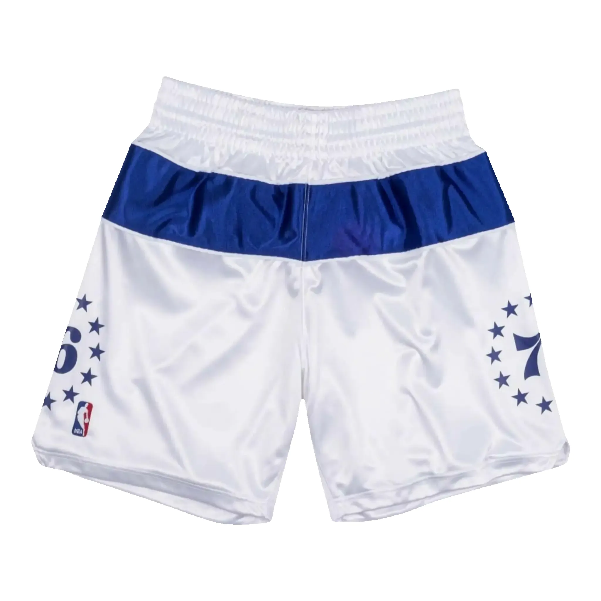Mitchell & Ness Philadelphia 76ers 2003-04 Men Shorts White sold by Zulily