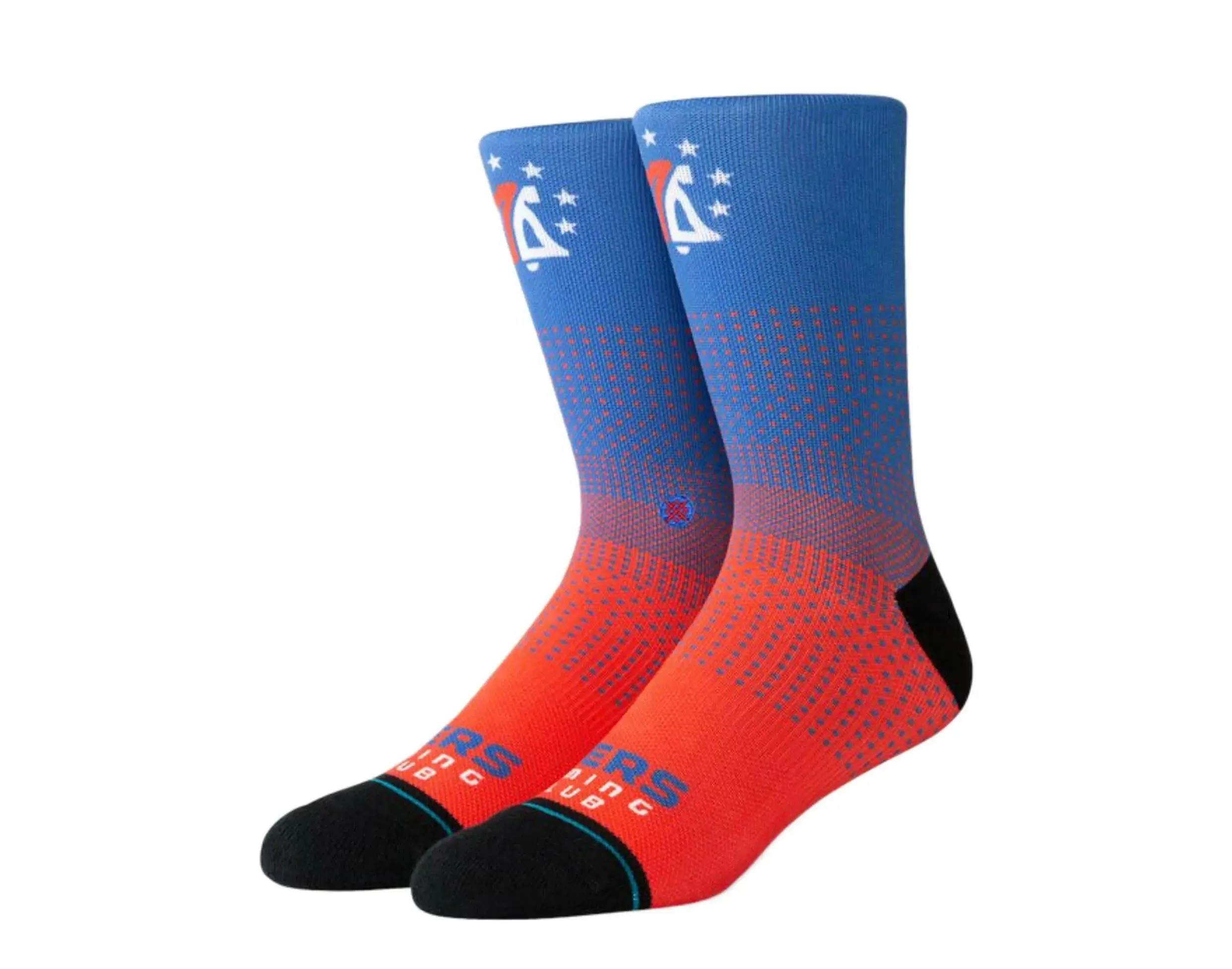 Stance 76ers Gaming GC 2K Crew Socks Blue sold by Zulily