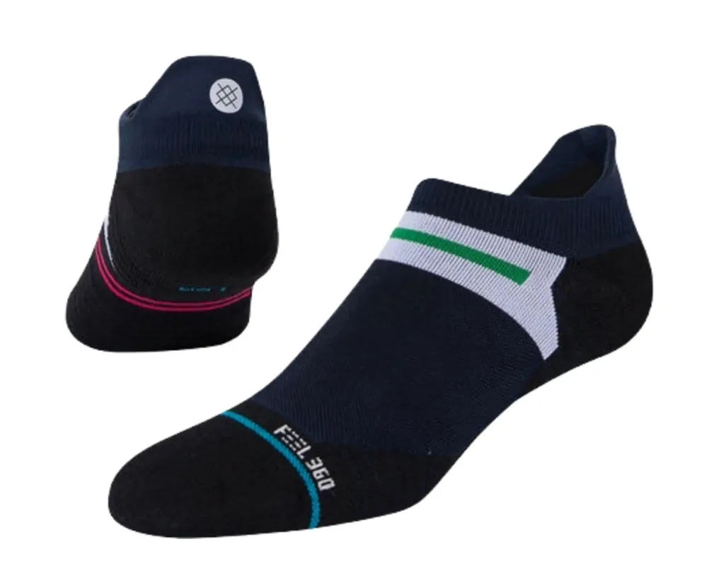 Stance Feel 360 Interim Tab Performance Ankle Socks Navy made by Stance