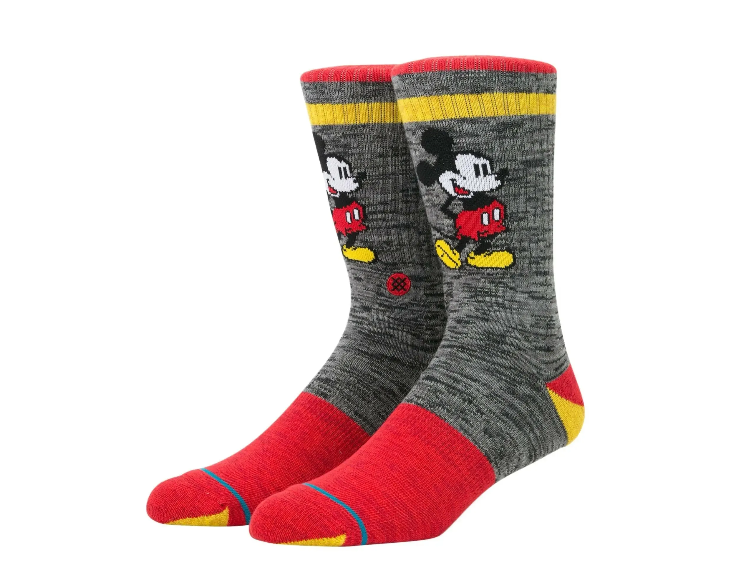 Stance x Disney Vintage Mickey Mouse Crew Socks Black sold by Zulily