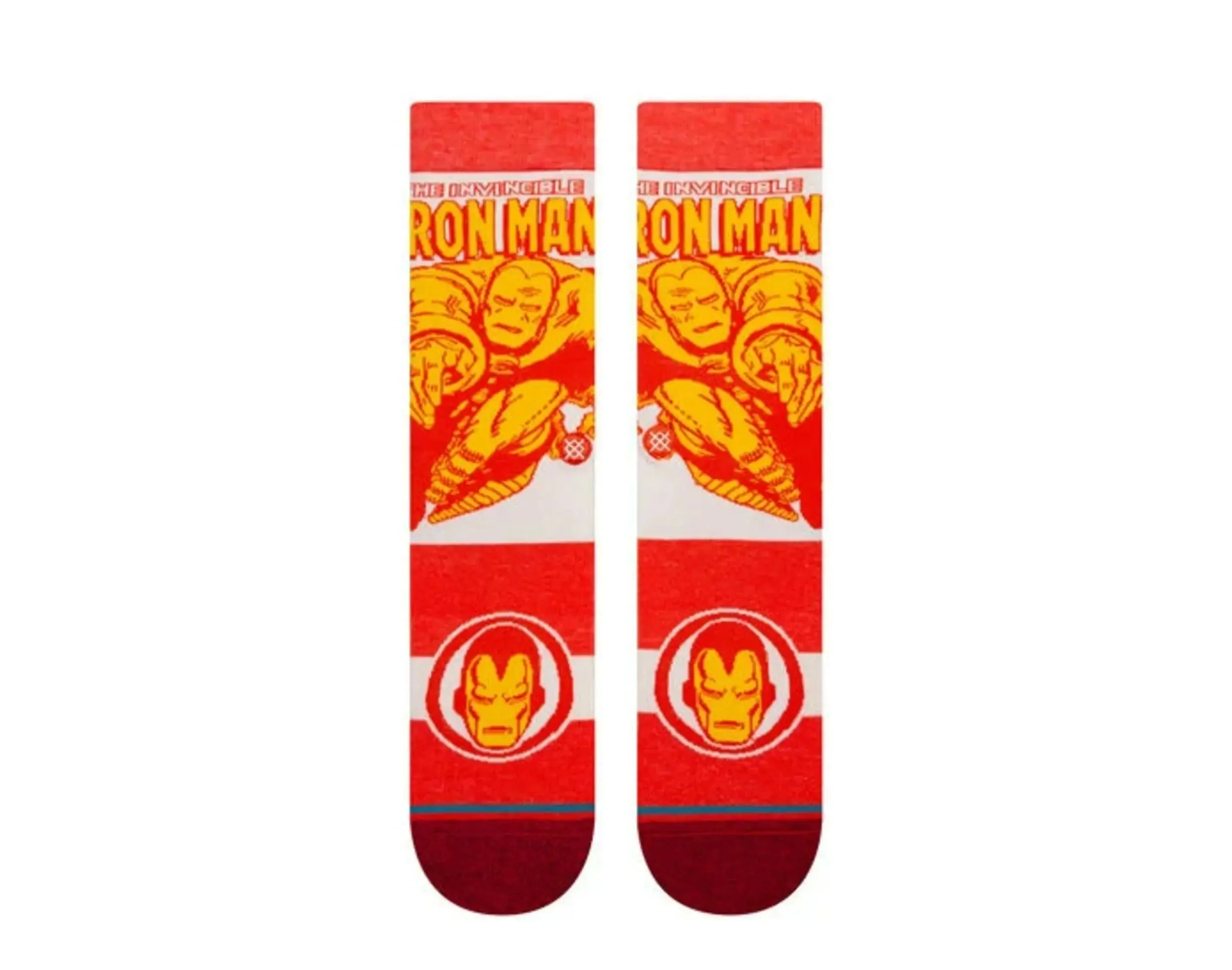 Stance Marvel Iron Man Marquee Crew Socks Red sold by Zulily product image thumbnail 2