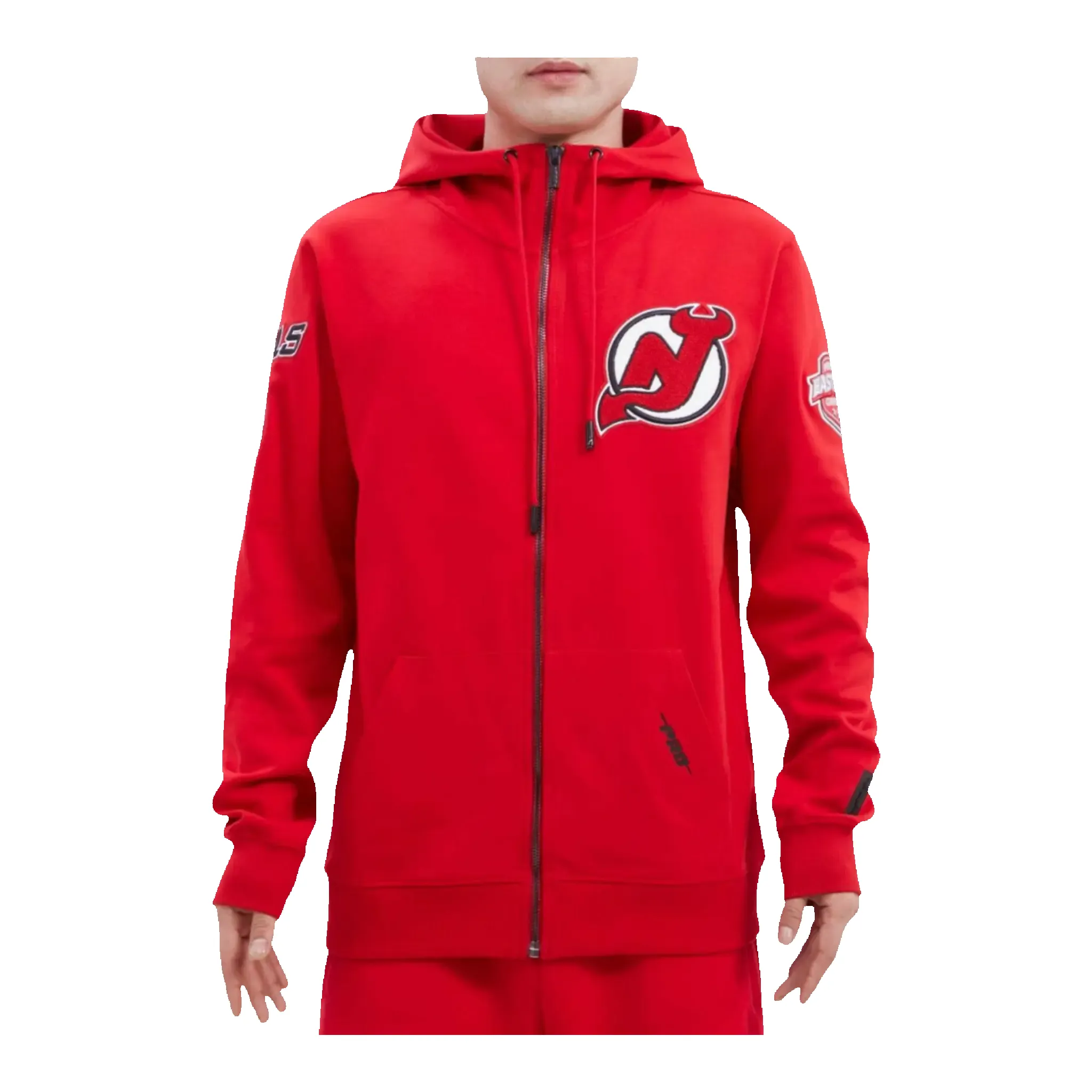 Pro Standard NHL New Jersey Devils Classic Zip-Up Men's Hoodie sold by Zulily