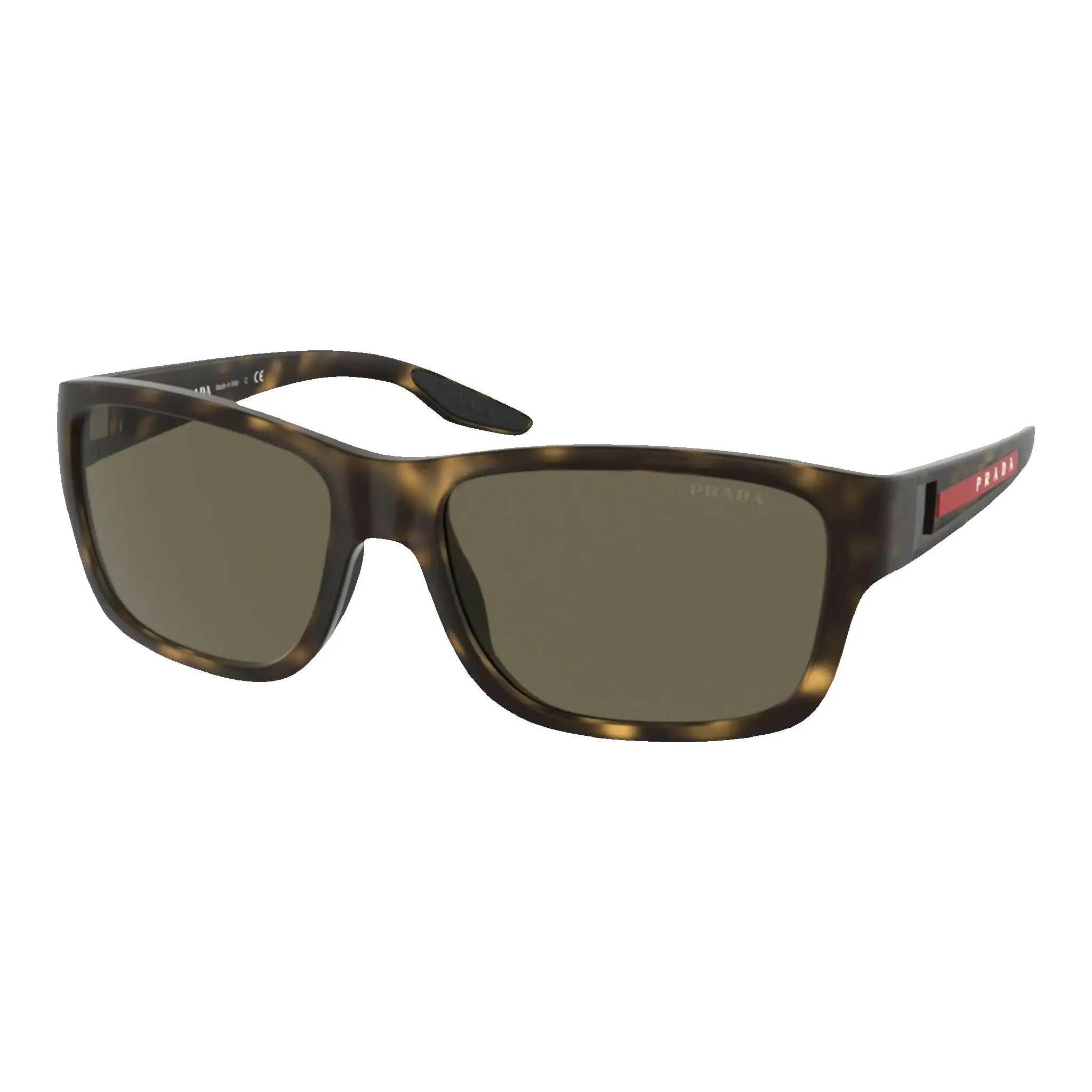Prada Linea Rossa PS 01WS Men Sunglasses Dark Grey Rubber sold by Zulily