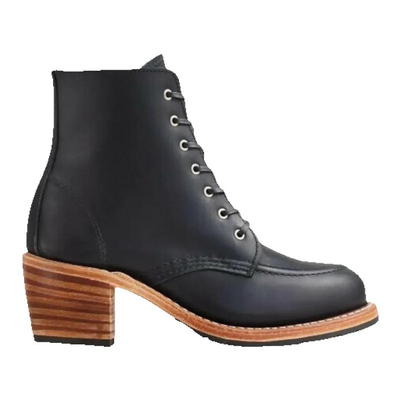 Red Wing Heritage Clara Women Boots Black Boundary Leather made by Red Wing Shoes