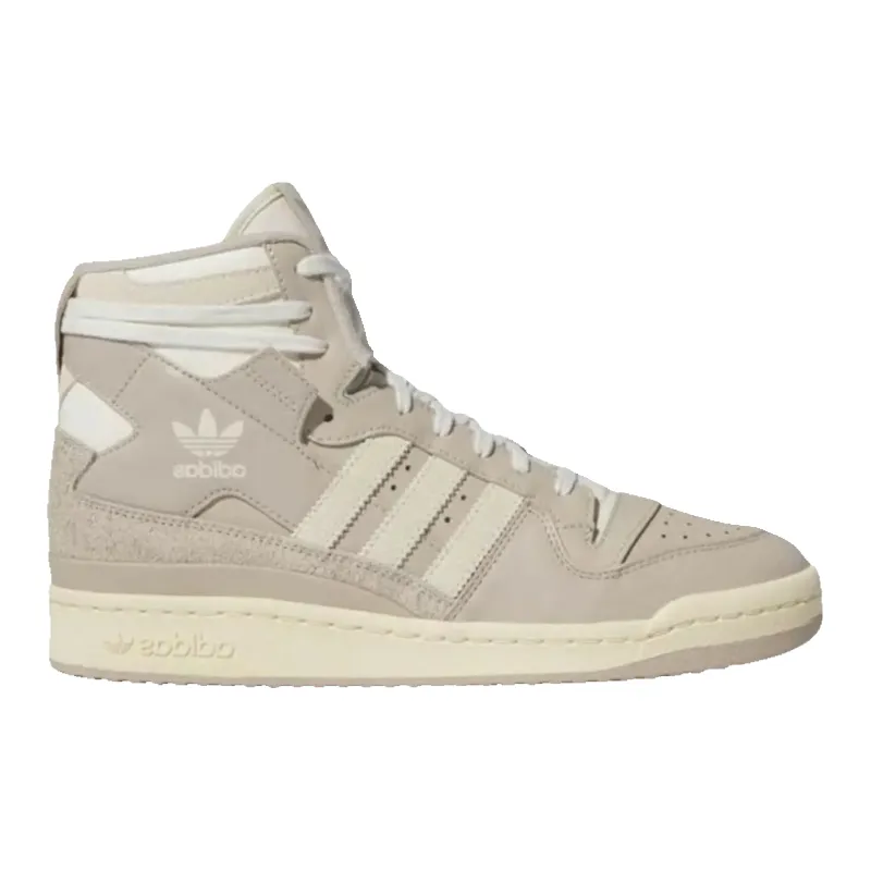 Adidas Forum 84 Hi Men Sneakers Beige/Cream White made by Adidas