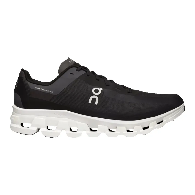 ON CLOUDFLOW 4 MENS BLACK WHITE made by On
