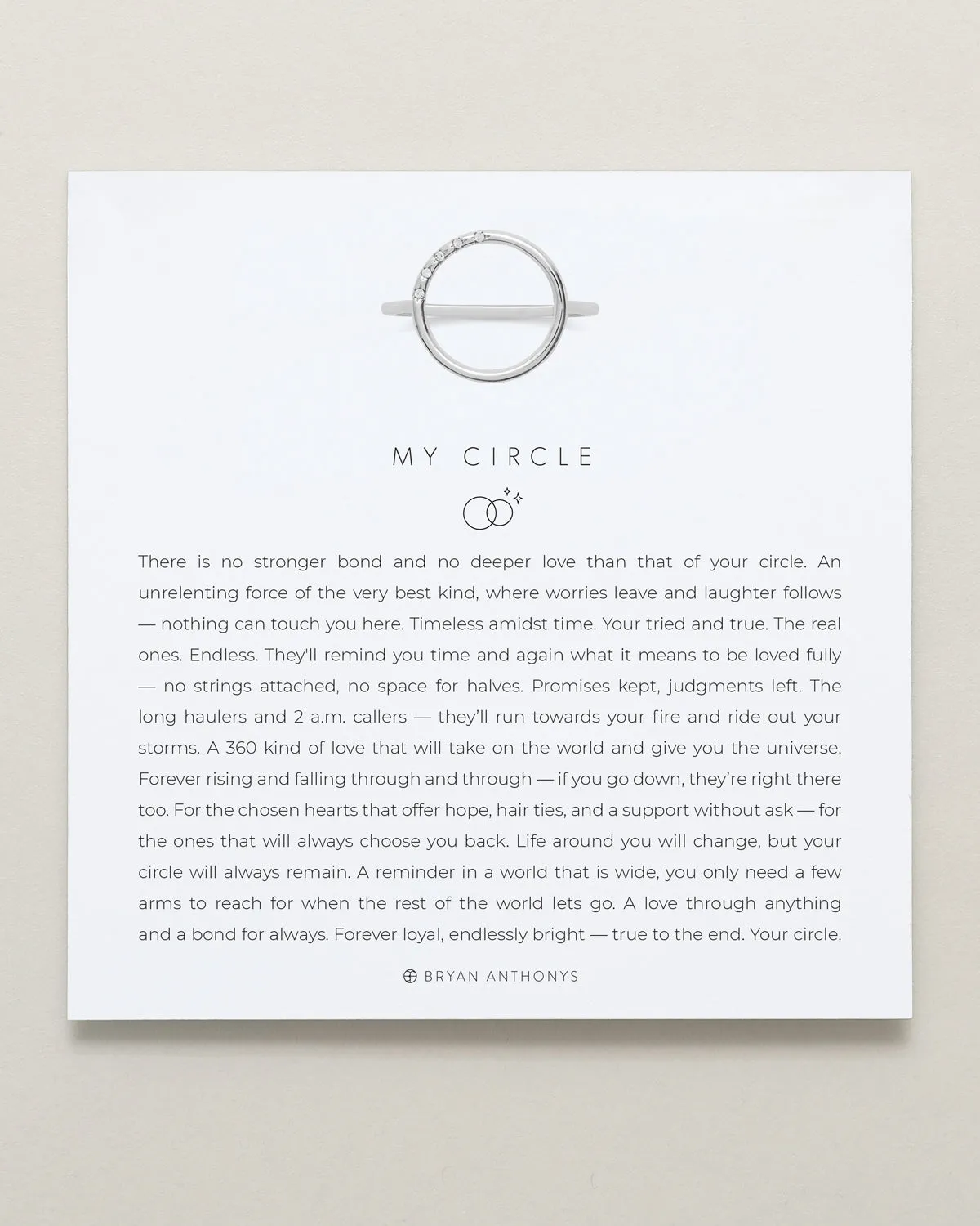 My Circle Ring sold by Zulily product image thumbnail 2