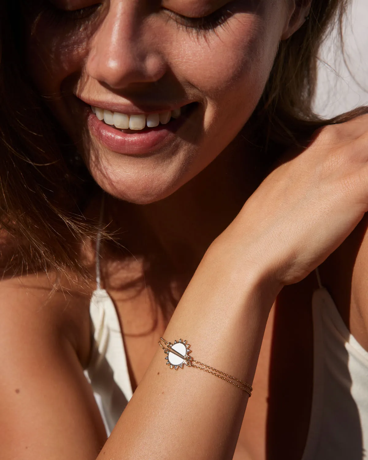 You Are My Sunshine Gold Bracelet Set sold by Zulily product image thumbnail 3