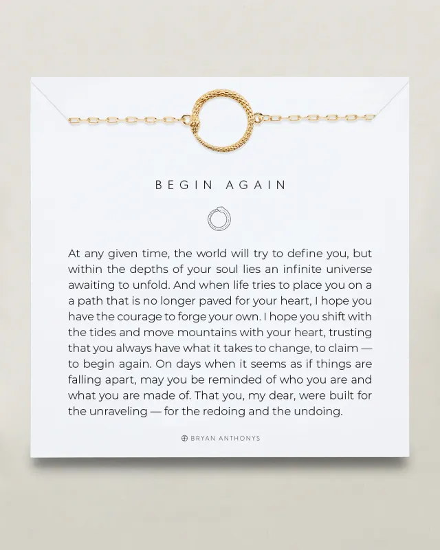 Begin Again Icon Necklace made by Zulily