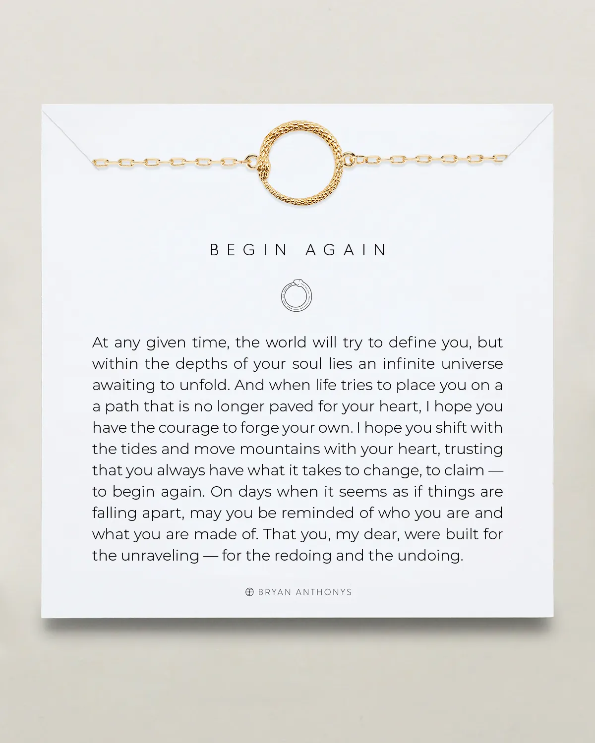 Begin Again Icon Necklace sold by Zulily
