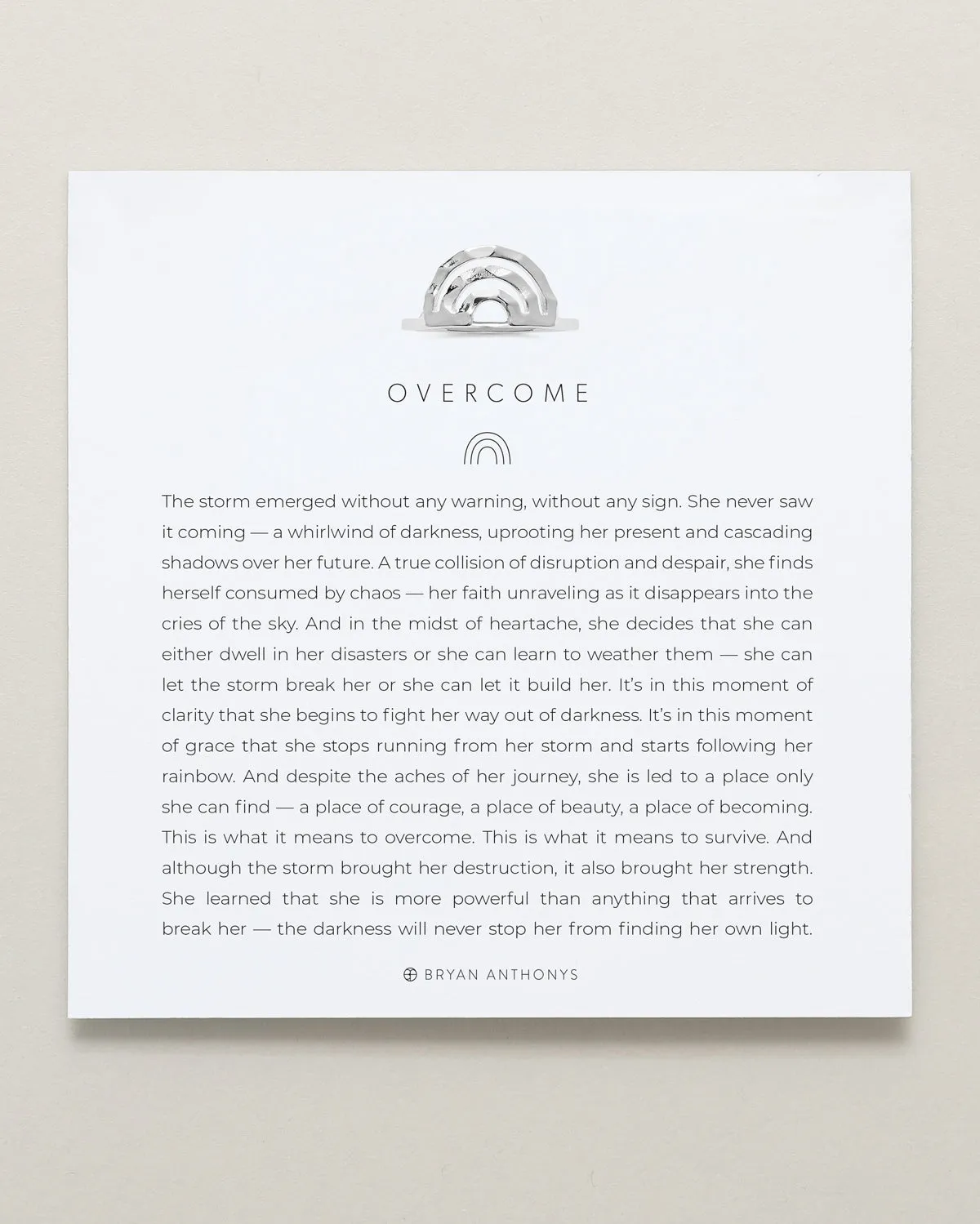 Overcome Ring sold by Zulily product image thumbnail 2