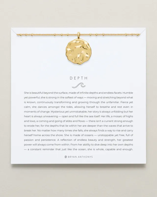 Depth Pendant Necklace made by Zulily