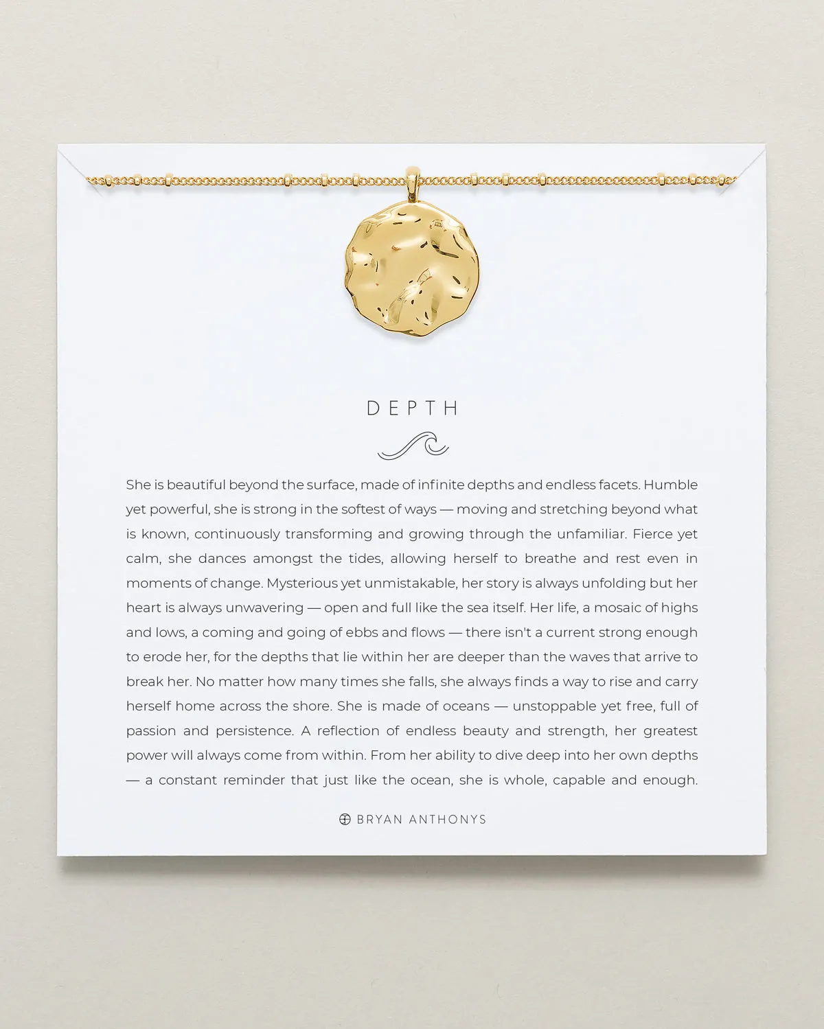 Depth Pendant Necklace sold by Zulily