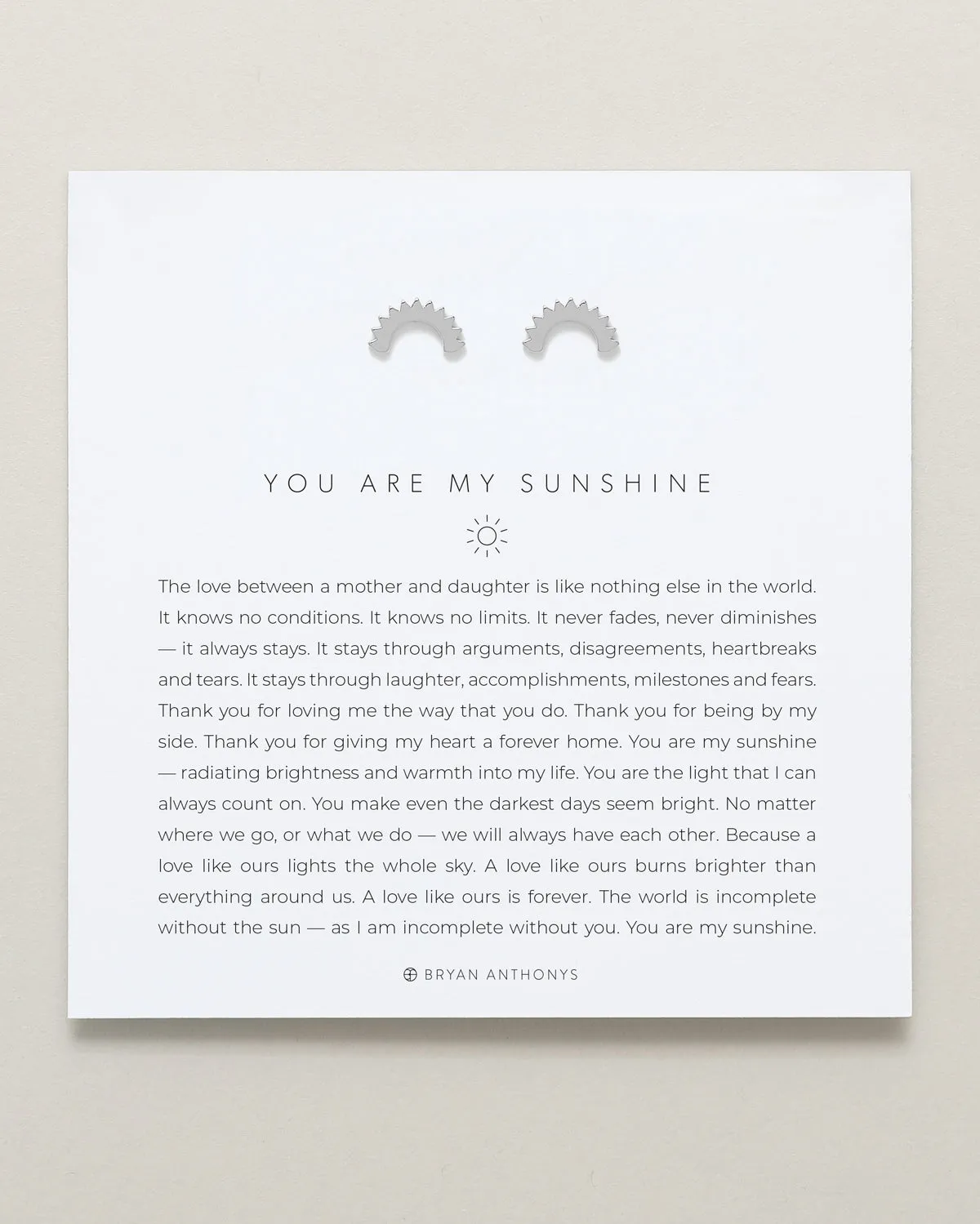 You Are My Sunshine Earrings sold by Zulily product image thumbnail 2