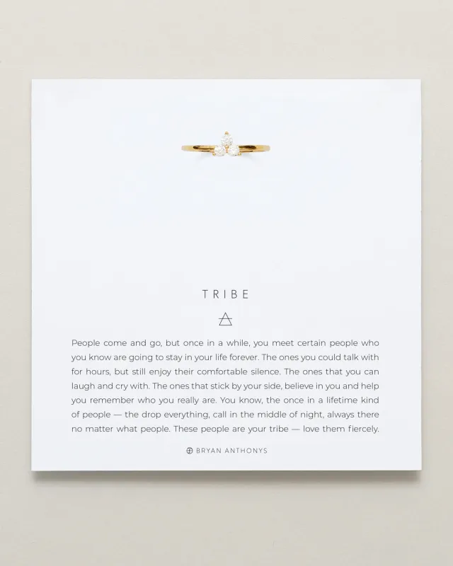Tribe Dainty Friendship Ring made by Zulily