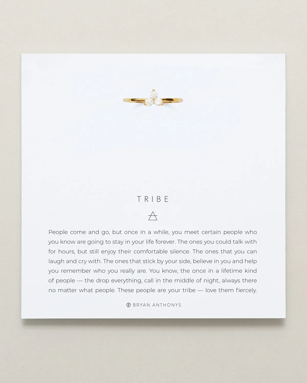 Tribe Dainty Friendship Ring sold by Zulily