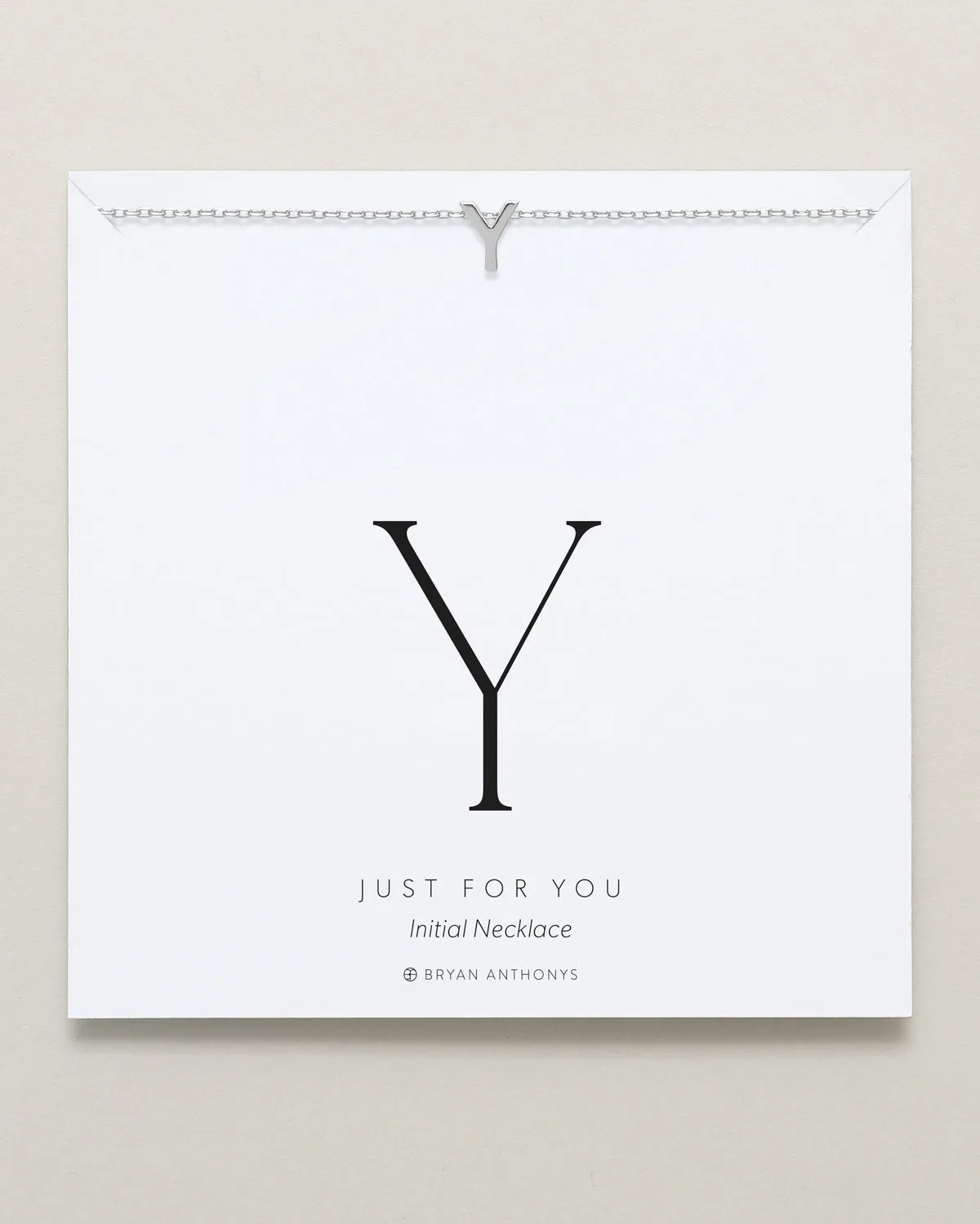 Just For You Initial Necklace — Y sold by Zulily product image thumbnail 2