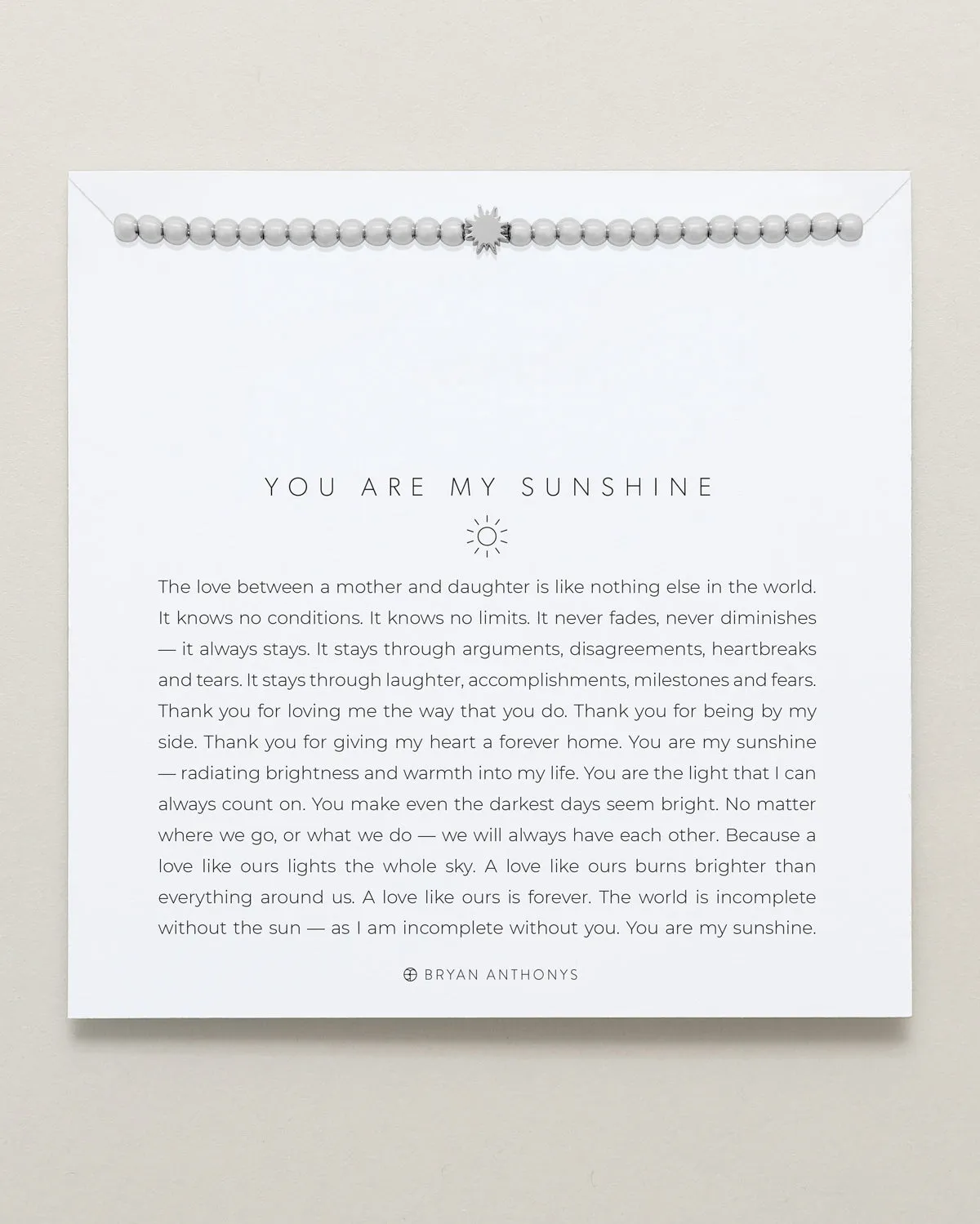You Are My Sunshine Beaded Icon Bracelet sold by Zulily product image thumbnail 2