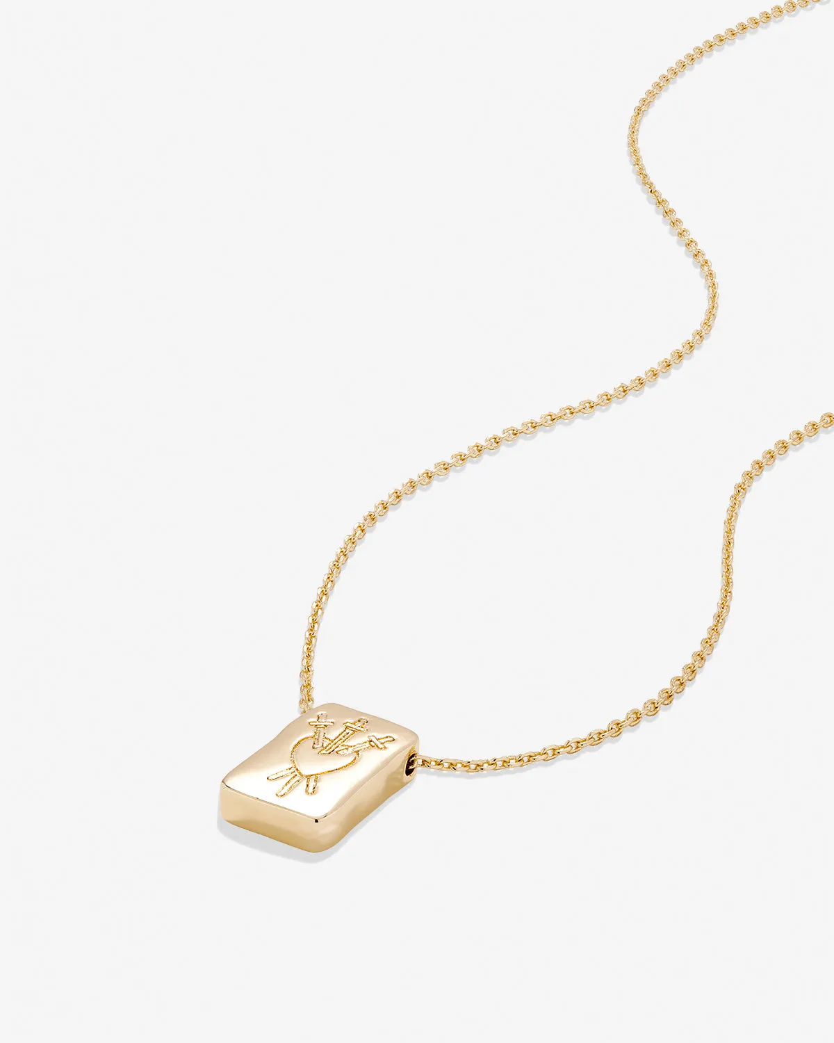 I Am Enough Icon Necklace sold by Zulily product image thumbnail 4