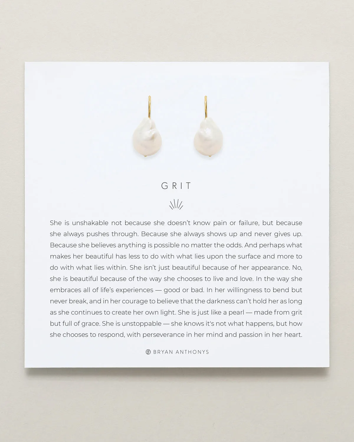 Grit Drop Earrings sold by Zulily