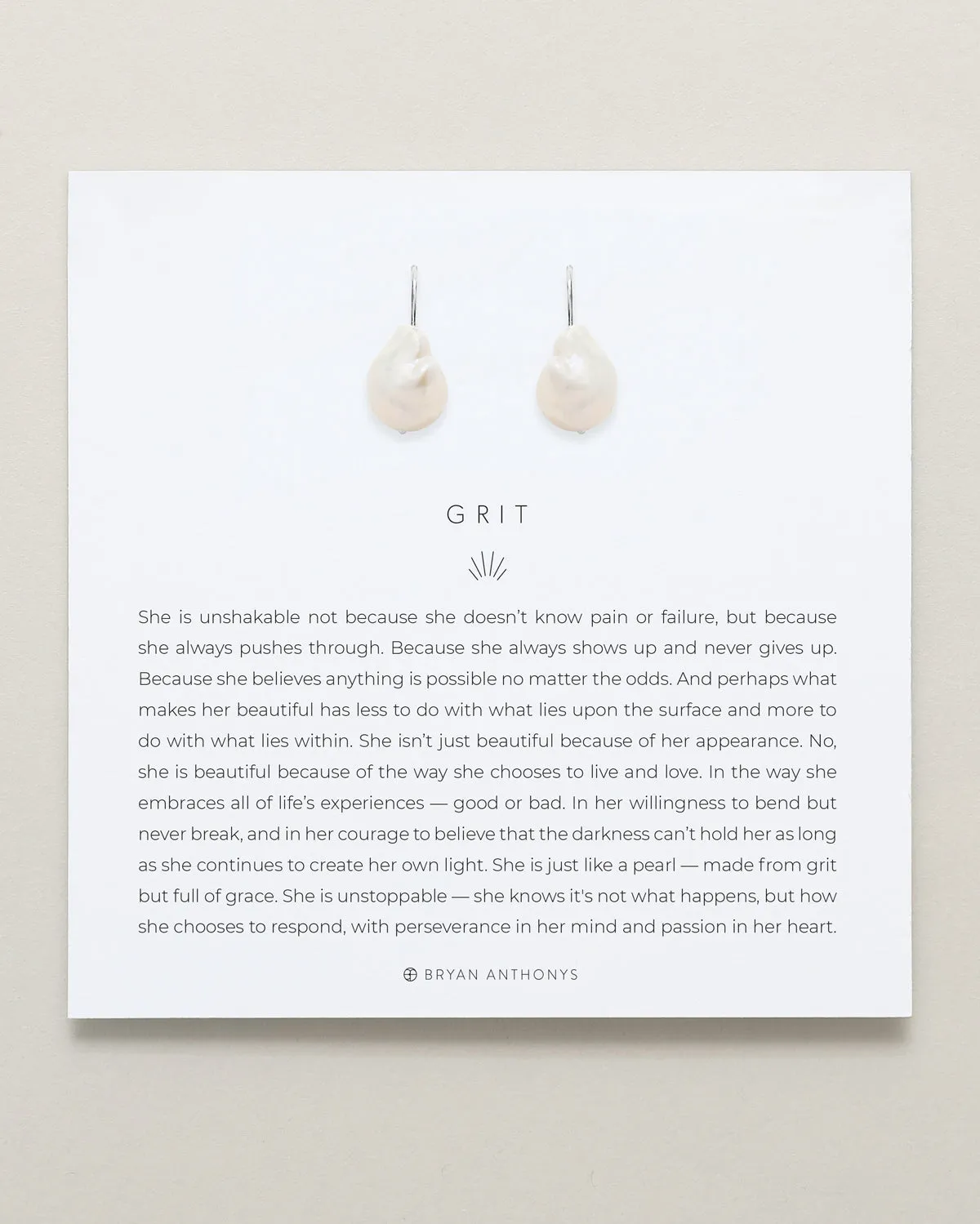 Grit Drop Earrings sold by Zulily product image thumbnail 2