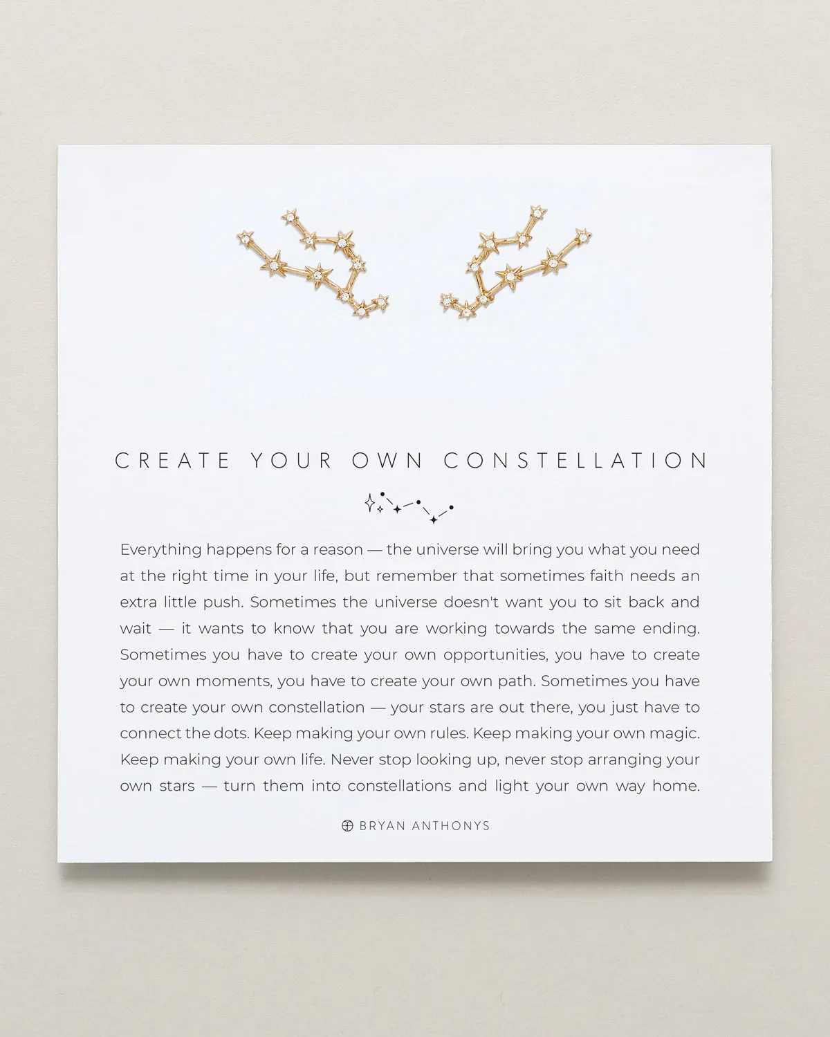 Create Your Own Constellation Earring Climbers sold by Zulily